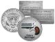 COBRA DERRINGER Gun Firearm JFK Kennedy Half Dollar US Colorized Coin