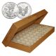 25 Direct Fit Airtight 40.6mm Coin Holders Capsule Holders For SILVER EAGLE Oz