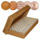 PENNY Direct-Fit Airtight 19mm Coin Capsule Holders For PENNIES (QTY: 25)
