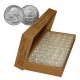 Direct Fit Airtight 24mm Coin Holder Capsules for QUARTERS - CASE QTY: 250