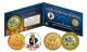 ARMY Armed Forces Coin Collection Genuine Legal Tender JFK Kennedy Half Dollars 2-Coin Set 