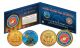 MARINES Armed Forces Coin Collection Genuine Legal Tender JFK Kennedy Half Dollars 2-Coin Set 
