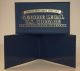 Lot of 2 CURRENCY BILL HOLDER FOLIO FOLDER ALBUMS holds 2 BILLS or Coins