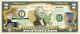 MINNESOTA State/Park COLORIZED Legal Tender U.S. $2 Bill with Security Features