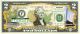 MISSOURI State/Park COLORIZED Legal Tender U.S. $2 Bill with Security Features