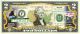 NEVADA State/Park COLORIZED Legal Tender U.S. $2 Bill with Security Features