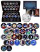 SPACE SHUTTLE COLUMBIA MISSIONS NASA Florida Statehood Quarters 28-Coin Set with BOX
