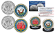 FATHERS DAY 2016 United States Armed Forces Military 2-Coin U.S. JFK Kennedy Half Dollar Set - NAVY