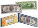 DECLARATION of INDEPENDENCE Historical GOLD Leaf SIGNATURES Official US $2 Bill