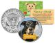 ROTTWEILER - Dog - JFK Kennedy Half Dollar U.S. Colorized Coin - Limited Edition