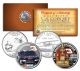 DALE EARNHARDT - 7-Time NASCAR Champ & GM Goodwrench - North Carolina & Florida Quarters U.S. 2-Coin Set - Officially Licensed