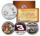 DALE EARNHARDT - Daytona Winner - 7-Time Champ - Florida Quarters US 3-Coin Set - Officially Licensed