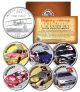 DALE EARNHARDT - GM Goodwrench #3 - NASCAR Race Cars North Carolina Quarters U.S. 6-Coin Set - Officially Licensed