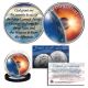 ONE DAY AT A TIME Universe Sun, Moon & Earth Serenity Prayer Genuine 2-Sided JFK Kennedy Half Dollar U.S. Holy Spirit Coin