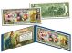 HAPPY EASTER - Easter Eggs & Easter Bunny - Colorized $2 Bill U.S. Legal Tender