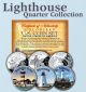 Historic American - LIGHTHOUSES - Colorized US Statehood Quarters 3-Coin Set #6 - Harbour Town (SC) Plymouth (MA) St. Simons (GA)