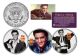 ELVIS PRESLEY - King Creole - MOVIE Colorized JFK Kennedy Half Dollar US 3-Coin Set - Officially Licensed