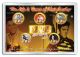 ELVIS PRESLEY - Life & Times - 24K Gold Plated US State Quarter 5-Coin Set w/4x6 - Officially Licensed