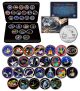 SPACE SHUTTLE ENDEAVOR MISSIONS NASA Florida Statehood Quarters 25-Coin Set with BOX
