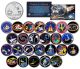 SPACE SHUTTLE ENDEAVOR MISSIONS - Colorized Florida Quarters US 25-Coin Set - NASA