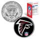 ATLANTA FALCONS NFL JFK Kennedy Half Dollar US Colorized Coin - Officially Licensed