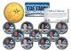DALLAS COWBOYS - Texas Stadium Farewell - State Quarters 11-Coin Set 24K Gold Plated - Officially Licensed