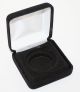 Lot of 5 Black Felt COIN DISPLAY GIFT METAL BOX holds 1-IKE or Silver Eagle ASE