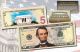 LINCOLN MEMORIAL DAY VERSION Genuine Legal Tender COLORIZED 2-Sided $5 US Bill