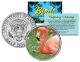 FLAMINGO Collectible Birds JFK Kennedy Half Dollar Colorized US Coin