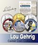 Baseball Legend LOU GEHRIG New York Statehood Quarters US Colorized 3-Coin Set - Officially Licensed