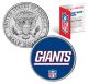 NEW YORK GIANTS NFL JFK Kennedy Half Dollar US Colorized Coin - Officially Licensed
