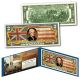 GRAND UNION FLAG of The United States of America 1st National Flag Genuine Legal Tender U.S. $2 Bill