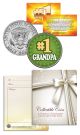 #1 GRANDPA - Grandparents’ Day - JFK Kennedy Half Dollar US Coin