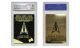 United States SPACE FORCE USSF SILVER PRISM HOLOGRAM Galaxy Embossed Gold Card - Graded Gem-Mint 10 - Limited # of 10,000