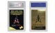 United States SPACE FORCE USSF AMERICAN FLAG HOLOGRAM Galaxy Embossed Gold Card - Graded Gem-Mint 10 - Limited # of 2,019