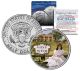 Gone with the Wind " Scarlett on Plantation " JFK Kennedy Half Dollar US Colorized Coin - Officially Licensed