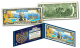 HAPPY HANUKKAH Festival of Lights Official Holiday Colorized Legal Tender U.S. $2 Bill  with Certificate and Folio 