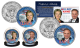 HILLARY CLINTON & TIM KAINE Democrat 2016 Presidential Official U.S JFK Kennedy Half Dollar 2-Coin Set - CLINTON/KAINE