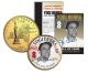 YOGI BERRA - Hall of Fame - Legends Colorized New York State Quarter 24K Gold Plated Coin
