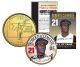 ROBERTO CLEMENTE - Hall of Fame - Legends Colorized Pennsylvania State Quarter 24K Gold Plated Coin