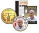 CAL RIPKEN JR - Hall of Fame - Legends Colorized Maryland State Quarter 24K Gold Plated Coin