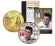 PETE ROSE - Hall of Fame - Legends Colorized Ohio State Quarter 24K Gold Plated Coin