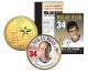 NOLAN RYAN - Hall of Fame - Legends Colorized Texas State Quarter 24K Gold Plated Coin