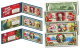 HOLIDAY SPECIAL Official Colorized Legal Tender U.S. $2 Bills  - CHRISTMAS / EASTER / VALENTINE'S DAY (SET OF ALL 3)