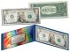 GOLD SHIMMERING STARS HOLOGRAM Legal Tender US $1 Bill Currency - Limited Edition