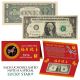 STAR NOTE 2026 CNY Year of the HORSE Lucky Money U.S. $1 Bill w/ Red Folder
