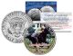 SUNDAY SILENCE - American Horse of the Year 1989 - Thoroughbred Racehorse Colorized JFK Half Dollar US Coin