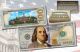 ONE HUNDRED DOLLAR $100 US Bill Genuine Legal Tender Currency COLORIZED 2-SIDED