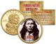 COCHISE - Famous Native Americans - Sacagawea Dollar Colorized US Coin - APACHE Indians