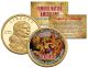 POCAHONTAS - Famous Native Americans - Sacagawea Dollar Colorized US Coin - SAVING THE LIFE OF CAPT. JOHN SMITH Indians